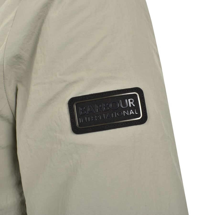 Barbour International Glenton Quilted Jacket Grey | Mainline